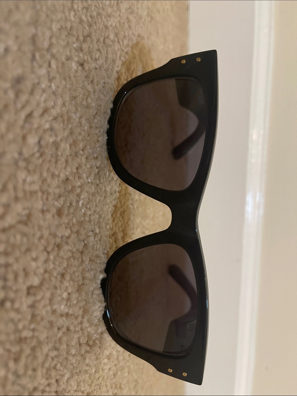 Black Kurt Geiger Be Kind  Women's Fashion Sunglasses - Classic Square Frame
